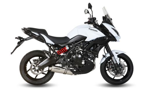 Escape completo homologado Mivv OVAL en Acero inox. para KAWASAKI VERSYS 650 15-20