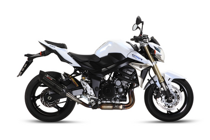 Escape homologado Mivv Suono en Acero negro para Suzuki GSR 750 11-16
