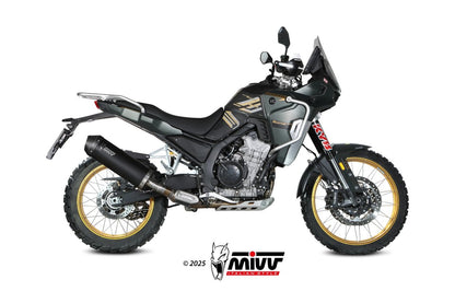 Escape Mivv OVAL Kove 800X Pro/GT/Rally - vista 3