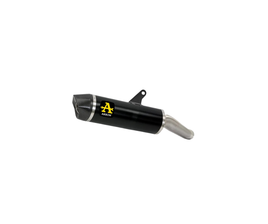 Escape ARROW Race-Tech homologado en aluminio negro para HONDA X-ADV 750 17-26 - vista 1