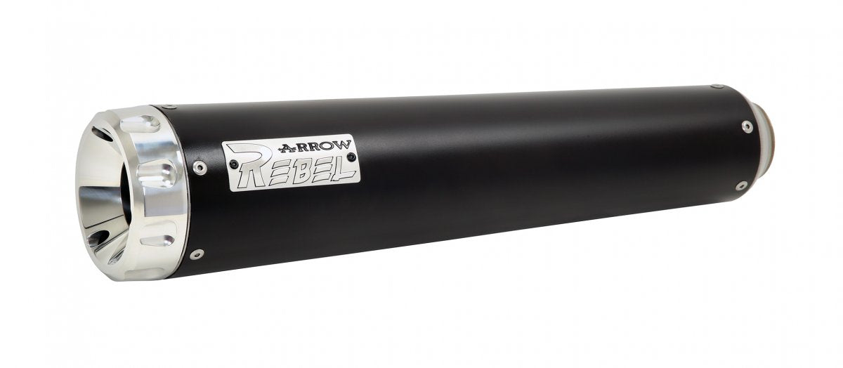 Escape ARROW Rebel homologado en aluminio para HONDA GB 350 25-26 - vista 1