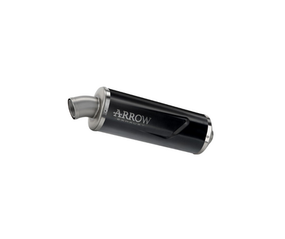 Escape ARROW Indy Race homologado en aluminio negro para YAMAHA XTZ 700 TENERE 19-26 - vista 1