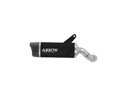 Escape ARROW Indy Race homologado en aluminio negro para KAWASAKI NINJA 1000 SX 20-24 | NINJA 1100 SX 25-26 - vista 1