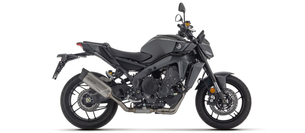 Escape completo ARROW Indy Race homologado en titanio con colectores en acero inoxidable para YAMAHA MT-09 48CV 24-26 - vista 2