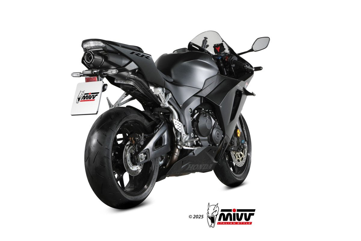 Escape homologado Mivv AK-1 en Titanio para Honda CBR 600 RR 24-26