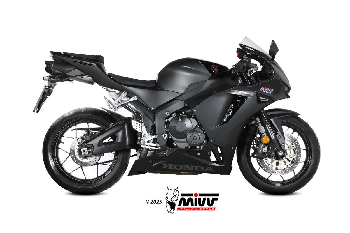Escape homologado Mivv AK-1 en Titanio para Honda CBR 600 RR 24-26