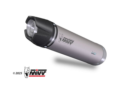 Escape homologado Mivv AK-1 en Titanio para Honda CBR 600 RR 24-26