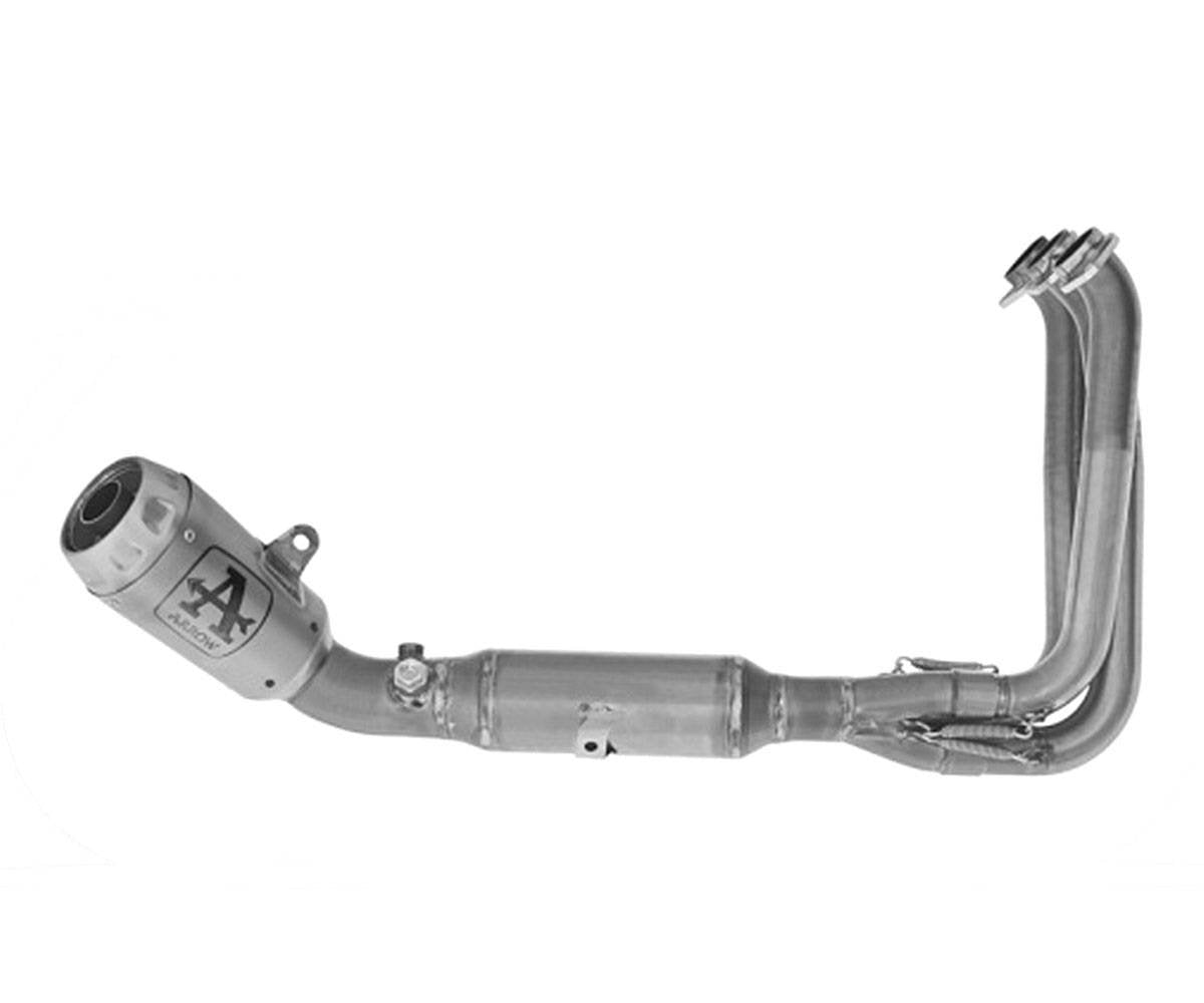Escape completo ARROW PRO-Race no homologado en nicromo con colectores en acero inoxidable para CF MOTO 675 SR 25-26 | 675 NK 25-26 - vista 1