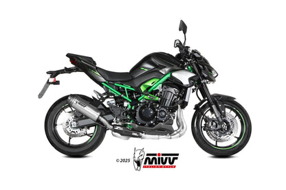 Escape homologado Mivv AK-1 en Titanio para Kawasaki Z900 Full 25-26
