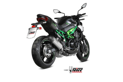 Escape homologado Mivv AK-1 en Titanio para Kawasaki Z900 Full 25-26