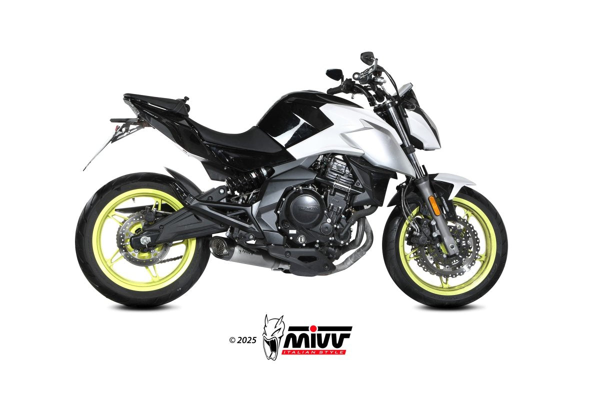 Escape no homologado Mivv X-M5 en Titanio para CF Moto 650 NK 21-24 - vista 2