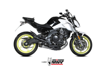 Escape no homologado Mivv X-M5 en Titanio para CF Moto 650 NK 21-24 - vista 2