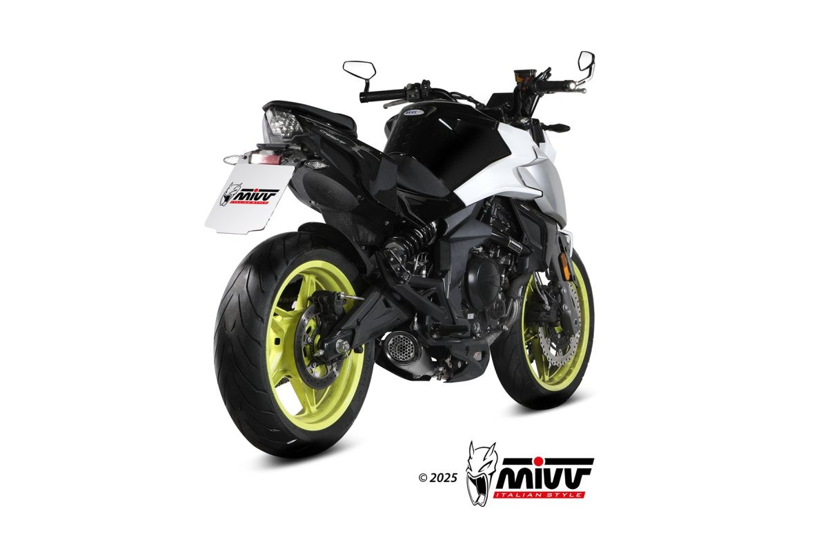 Escape no homologado Mivv X-M5 en Titanio para CF Moto 650 NK 21-24 - vista 3