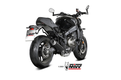 Escape completo homologado Mivv GP PRO en Acero negro para Yamaha XSR 900 22-26