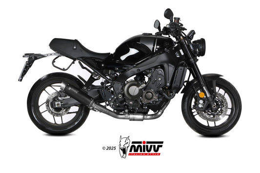 Escape completo homologado Mivv GP PRO en Acero negro para Yamaha XSR 900 22-26