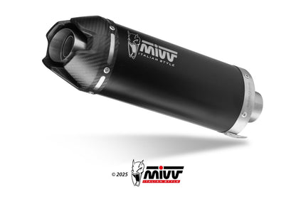 Escape completo homologado Mivv AK-1 en Acero negro para Yamaha YZF R9 25-26 | MT 09 24-26