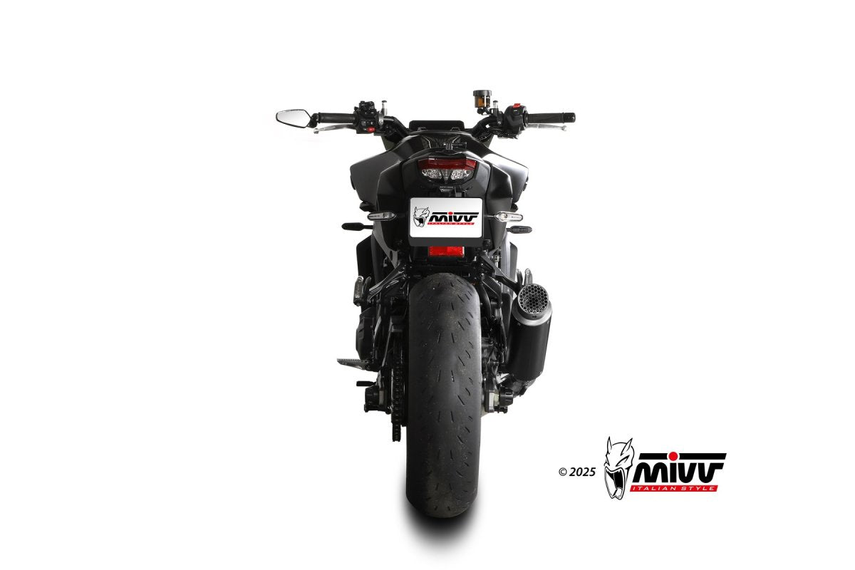 Escape completo homologado Mivv GP PRO en Acero negro para Yamaha YZF R9 25-26 | MT 09 24-26