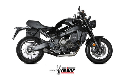 Escape completo no homologado Mivv X-M5 en Acero negro para Yamaha MT 09 24-26 | YZF R9 25-26 | XSR 900 22-26