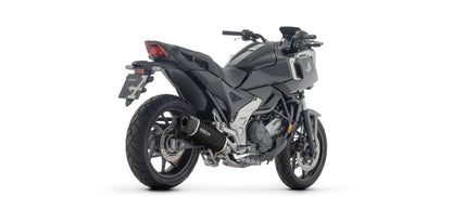 Escape ARROW Indy Race homologado en aluminio negro para HONDA NC 750 X 25-26 - vista 3