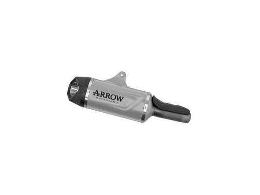 Escape completo ARROW Indy Race homologado en titanio con colectores en and steel link pipe para KAWASAI Z 650 A2 24-26 | NINJA 650 A2 24-26 - vista 1