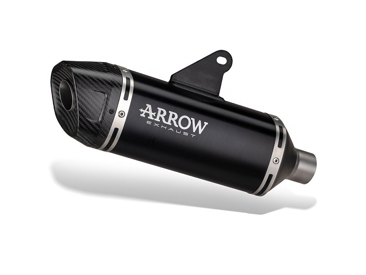Escape ARROW ICON no homologado en aluminio negro para HONDA CRF 300 L 25-26 - vista 1