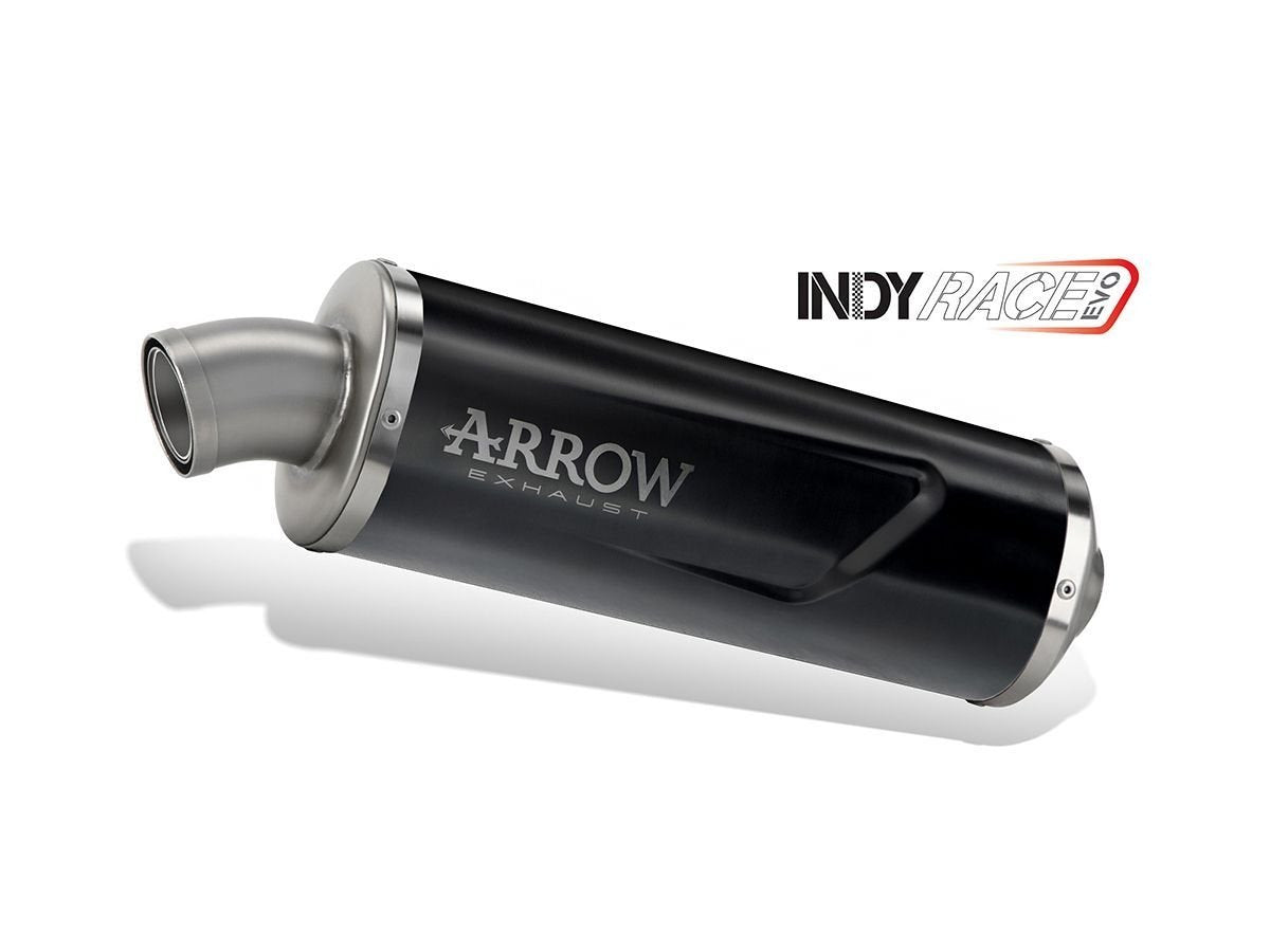 Escape ARROW Indy Race homologado en aluminio negro para BENELLI TRK 702 23-26 | TRK 702 X 23-26 - vista 1