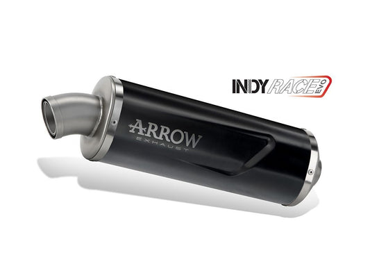 Escape ARROW Indy Race homologado en aluminio negro para BENELLI TRK 702 23-26 | TRK 702 X 23-26 - vista 1