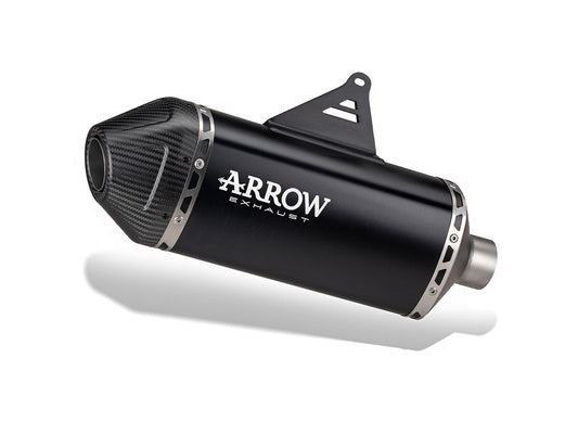 Escape ARROW Explorer homologado en aluminio negro para SUZUKI DL 800 V-STROM 23-26 - vista 1