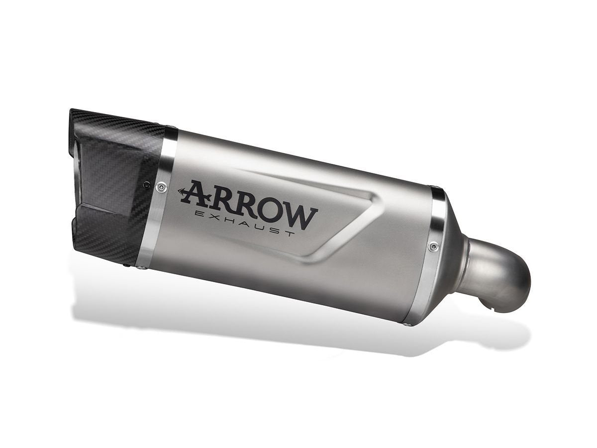 Escape ARROW Indy Race homologado en titanio para VOGE 800 DS RALLY 25-26 - vista 1