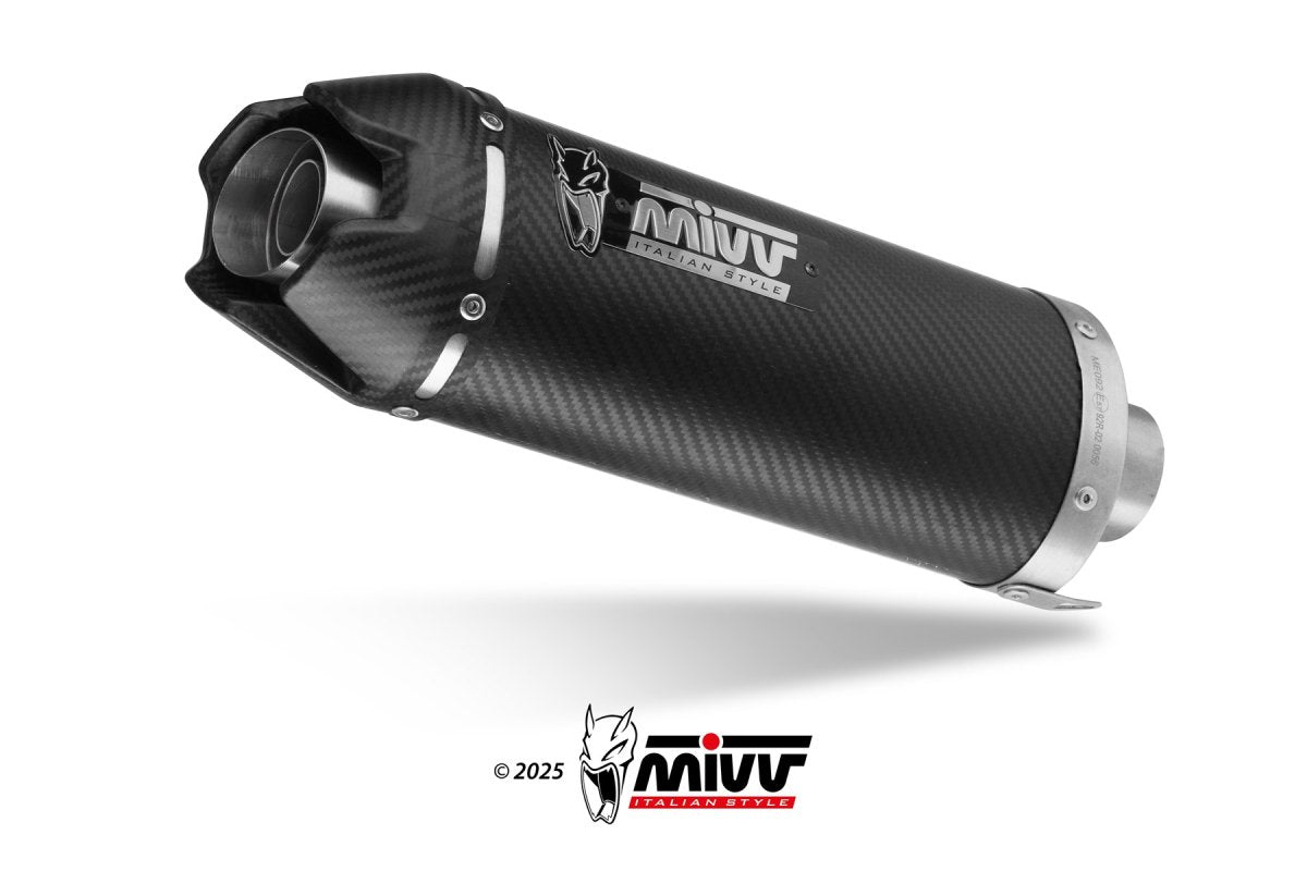 Escape completo homologado Mivv AK-1 en Carbono para Yamaha MT 09 24-26 | YZF R9 25-26