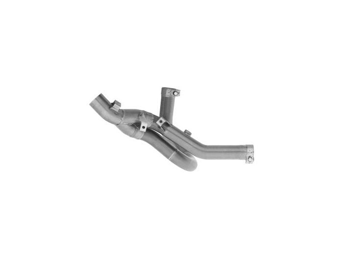Conector central ARROW no homologados en acero inox. para DUCATI PANIGALE V2 25-26 | STREETFIGHTER V2 25-26 - vista 1