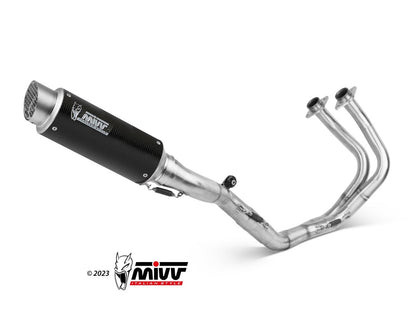 Escape completo homologado Mivv GP PRO en Carbono para Kawasaki Ninja 650 24-26 | Z 650 24-26