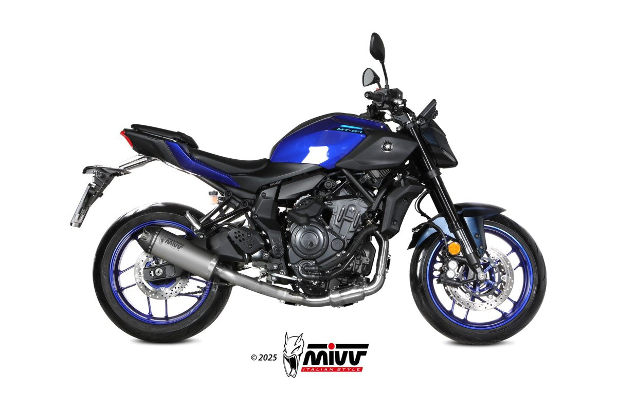 Escape completo homologado Mivv AK-1 en Titanio para Yamaha MT 07 25-26