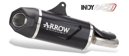 Escape ARROW Indy Race homologado en aluminio negro para BMW S 1000 XR 24-26 - vista 1