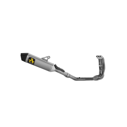Escape completo ARROW Indy Race no homologado en titanio completo con colectores en titanio para TRIUMPH DAYTONA 660 24-26 - vista 1
