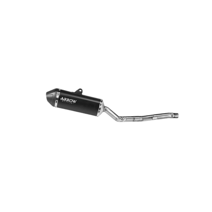 Escape ARROW Explorer homologado en aluminio negro para SUZUKI DR-Z4S 25-26 | DR-Z4SM 25-26 - vista 1