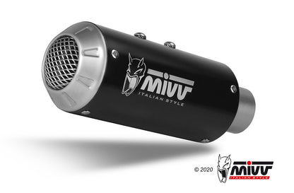 Escape completo no homologado Mivv MK3 en Acero negro para Honda CBR 650 R 24-26 | CB 650 R / NEO Sports Café 24-26