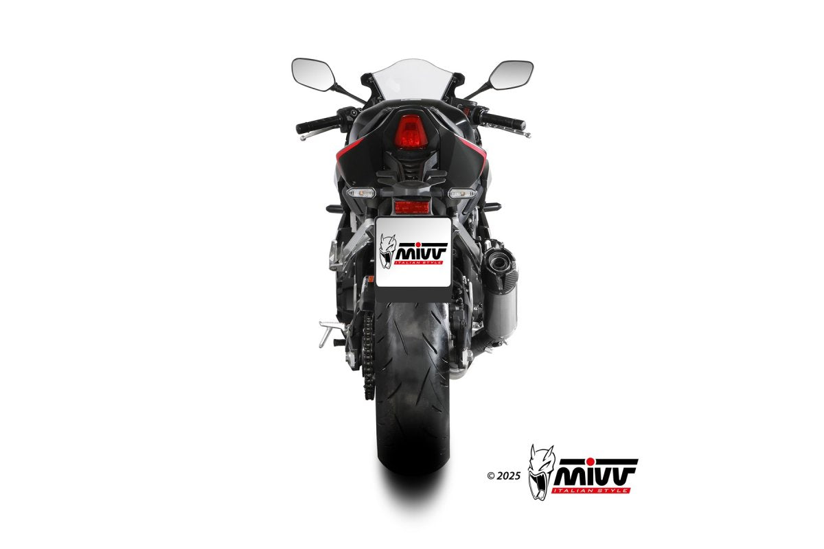 Escape completo homologado Mivv AK-1 en Titanio para Honda CBR 650 R 24-26 | CB 650 R / NEO Sports Café 24-26