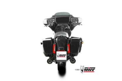 Escape homologado Mivv HR-1 en Acero inox. para Harley Davidson CVO Road Glide ST / Street Glide / Ultra Limited / Ultra Limited Anniversary 24-26