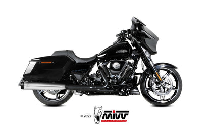 Escape homologado Mivv HR-1 en Acero inox. para Harley Davidson CVO Road Glide ST / Street Glide / Ultra Limited / Ultra Limited Anniversary 24-26