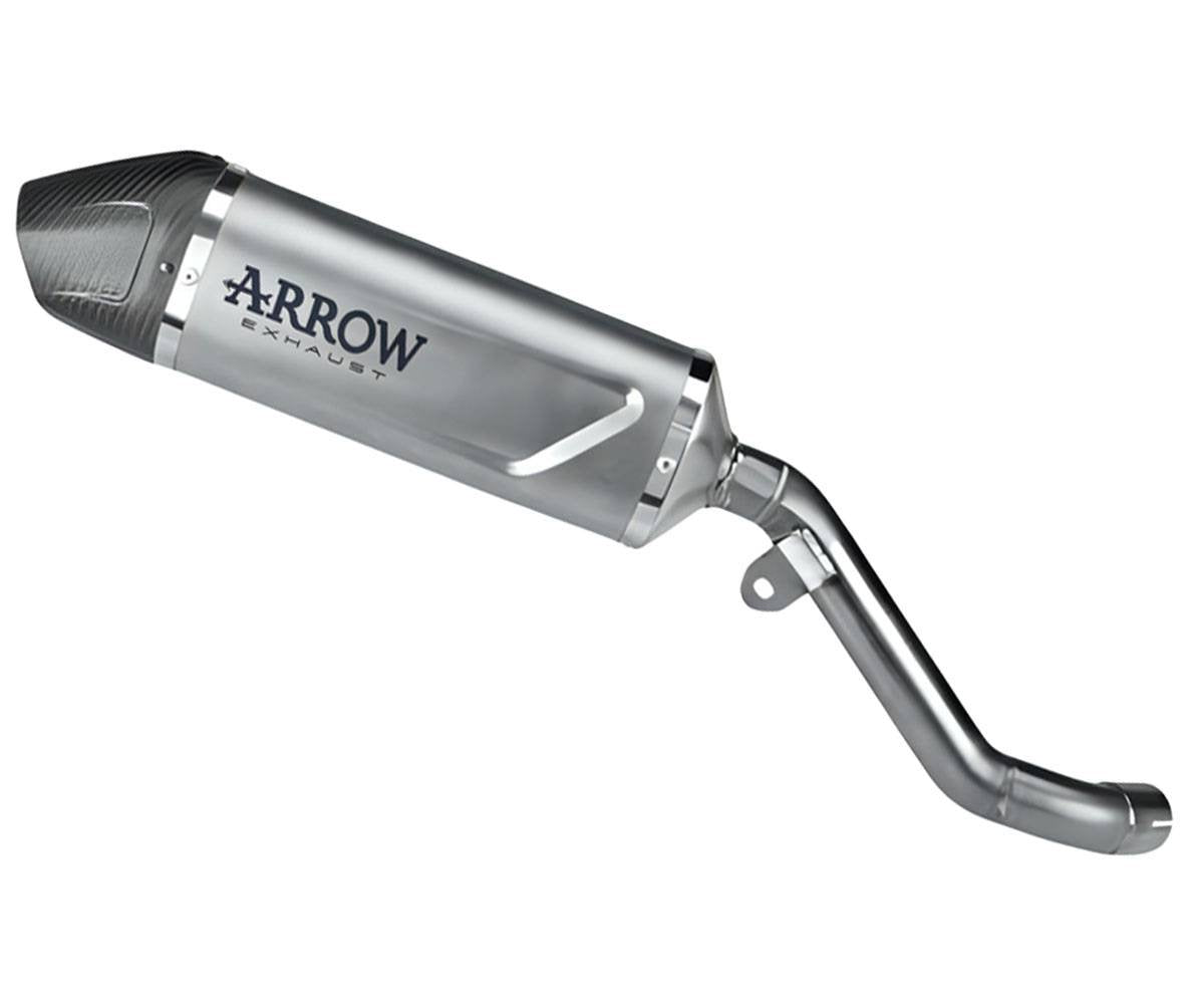 Escape ARROW Indy Race no homologado en titanio para KAWASAKI KLE 500 2026 - vista 1