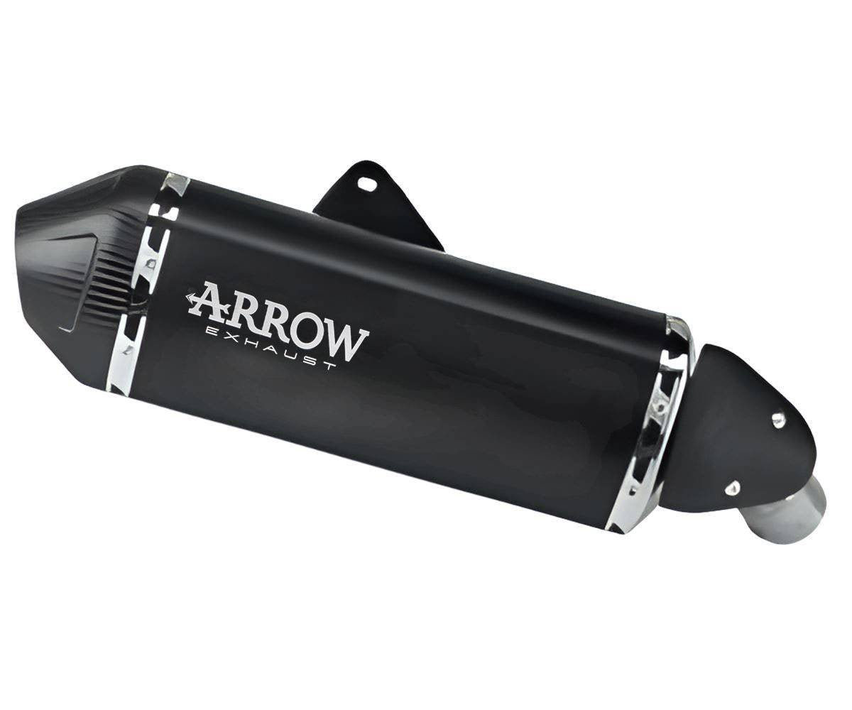 Escape ARROW Explorer homologado en aluminio negro para SUZUKI DL 1050 V-STROM 25-26 - vista 1