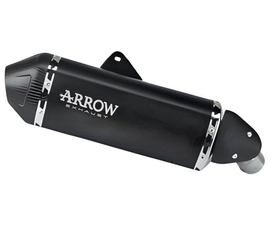 Escape ARROW Explorer homologado en aluminio negro para SUZUKI DL 1050 V-STROM 25-26 - vista 1