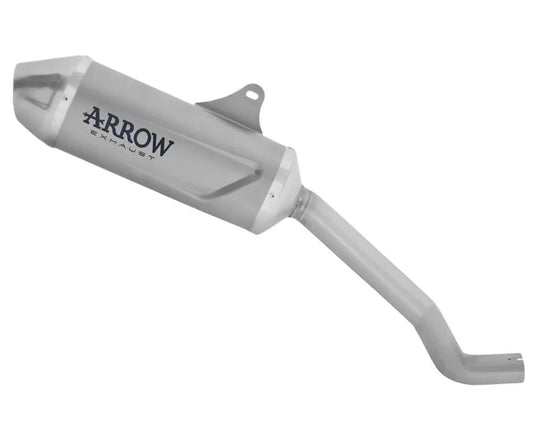 Escape ARROW Indy Race homologado en titanio para MORBIDELLI T502X 2026 - vista 1