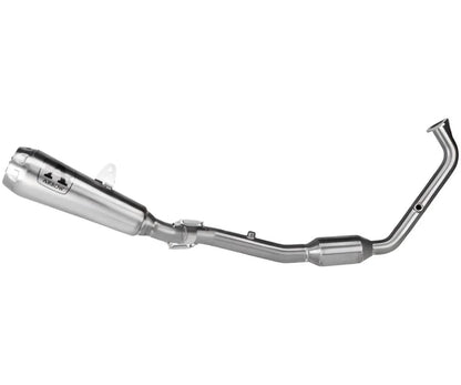 Escape completo ARROW PRO-Race no homologado en nicromo con colectores en acero inoxidable para YAMAHA YZF-R 125 25-26 | MT 125 25-26 - vista 1
