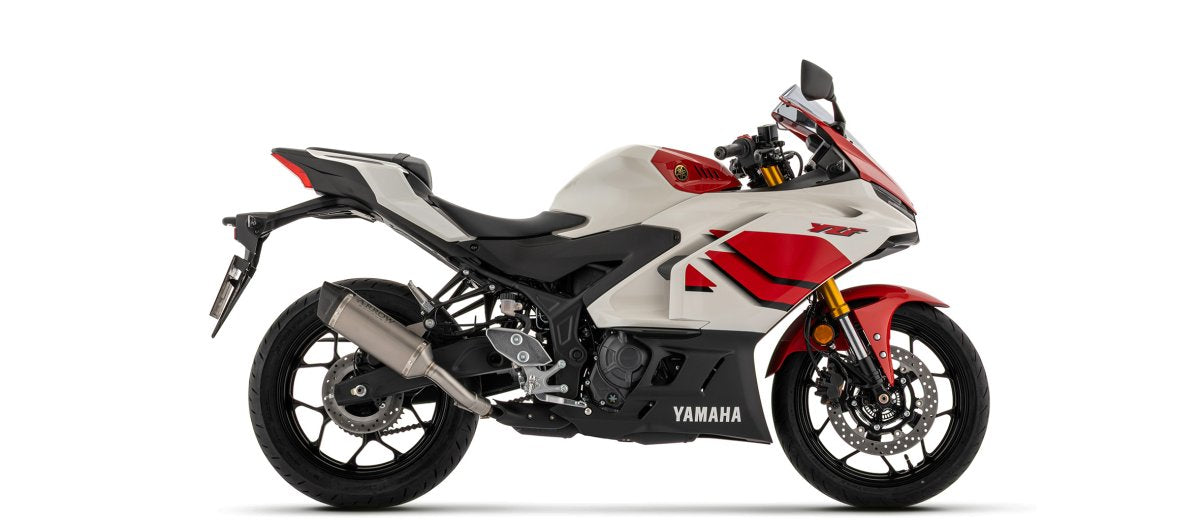 Escape ARROW ICON homologado en titanio para YAMAHA YZF R3 25-26 | MT 03 (321 CC) 25-26 - vista 4