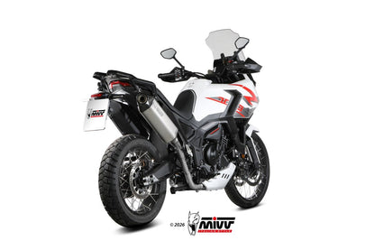 Escape homologado Mivv Speed Edge en Acero inox. para Zontes 703 F 25-26