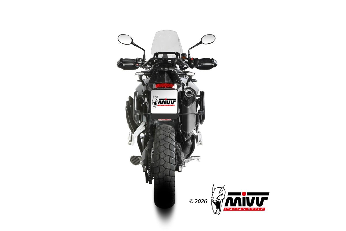 Escape homologado Mivv Speed Edge en Acero inox. para Triumph Tiger 850 Sport 21-25