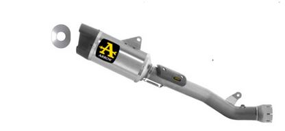 Escape completo ARROW Indy Race no homologado en titanio completo con colectores en titanio para KAWASAKI ZX-10 R / RR 2026 - vista 1
