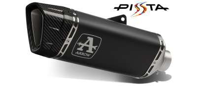 Escape ARROW Pista homologado en aluminio negro para KAWASAKI ZX-10 R / RR 2026 - vista 1